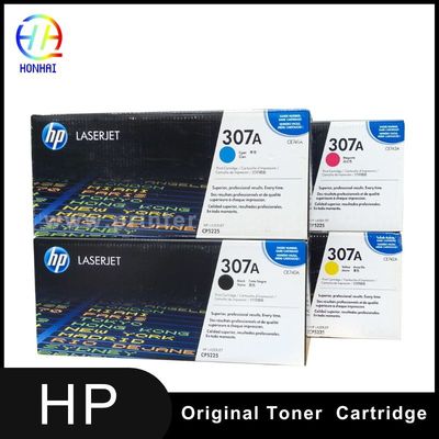 Original Toner Cartridge For HP Color LaserJet Professional CP5225dn CP5225n 307A CE740A CE741A CE742A CE743A Printer LaserJet Toner Cartridge