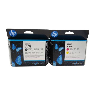 Original New Printhead For HP 774 P2V99A Magent And Yellow P2W00A Photo Black And Light Gray  P2W01A Matte Black And Cyan  Producer Printer