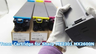 Cartouche de toner pour copieur couleur Sharp MX2301 MX2600N 3100N 2601N 3101N