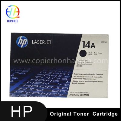 Cartouche de toner laser d'origine pour imprimantes HP Laserjet Enterprise 700 M712 LaserJet M725 CF214A 14A - Cartouche de toner noire