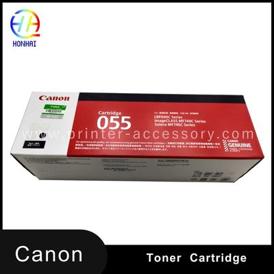 Cartouche de toner laser neuve d'origine pour l'image couleur de Canon CLASS MF741Cdw MF743Cdw MF745Cdw, MF746Cdw LBP664Cdw 055 Noir (3016C001) Cartouche de toner pour les imprimantes laser