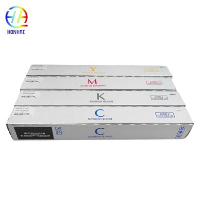 Kit de cartouches de toner Kyocera compatibles CMJN couleur avec une autonomie de 25000 pages et puce pour TASKalfa 3554ci 3555ci 4054ci 4055ci