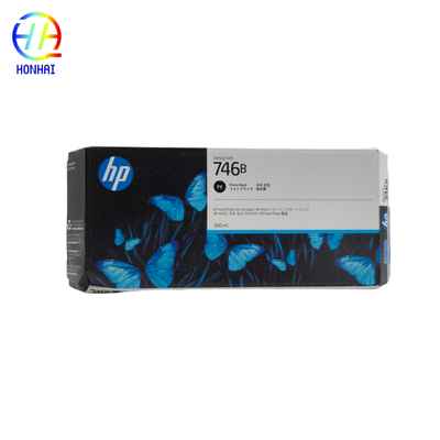 Cartouche d'encre originale 746B, Photo noire, HP DesignJet Z6 Z9 P2V82A, 300ml